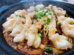 蒜蓉粉丝虾-茅庐川菜(青岛凯德店)