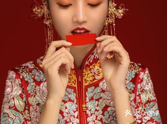 一针一线缝制的秀禾配得上最美的新娘