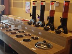 自助调料区-谭鸭血老火锅(万象九宜城店)
