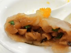 香茜栗子饺-万山楼海鲜酒家·二十三年老字号