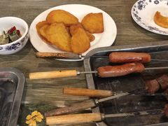 炸窝头-玫瑰红烤羊排(北新桥三条店)