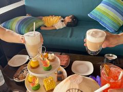 -日落吧·海景咖啡厅·餐酒吧·鸡尾酒·下午茶·乐队表演·浪漫夕阳·三亚文华东方酒店
