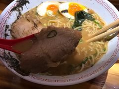 黑麻油豚骨拉面-老龙亭拉面店