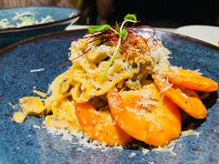 芝士蘑菇鲜虾意大利面-BE BRIGHT KITCHEN(正佳广场店)