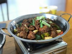 红烧土鸡锅-老虎土菜馆·农家土菜