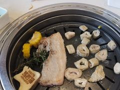 烤猪肉两吃-韩香福烤肉庄园(荣成店)