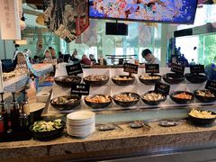 自助取餐区-怡咖啡海鲜自助餐厅(浦东香格里拉店)