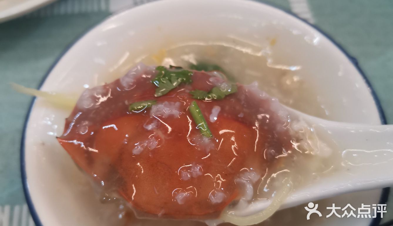 虾蟹粥回味无穷