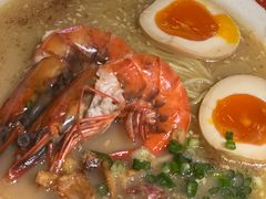 社长原汤拉面双虾双蛋-雷门拉面店(新光天地店)