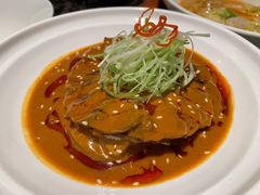 芝麻牛肉拉皮-青雅中餐厅(大连金石滩绿发希尔顿度假酒店)