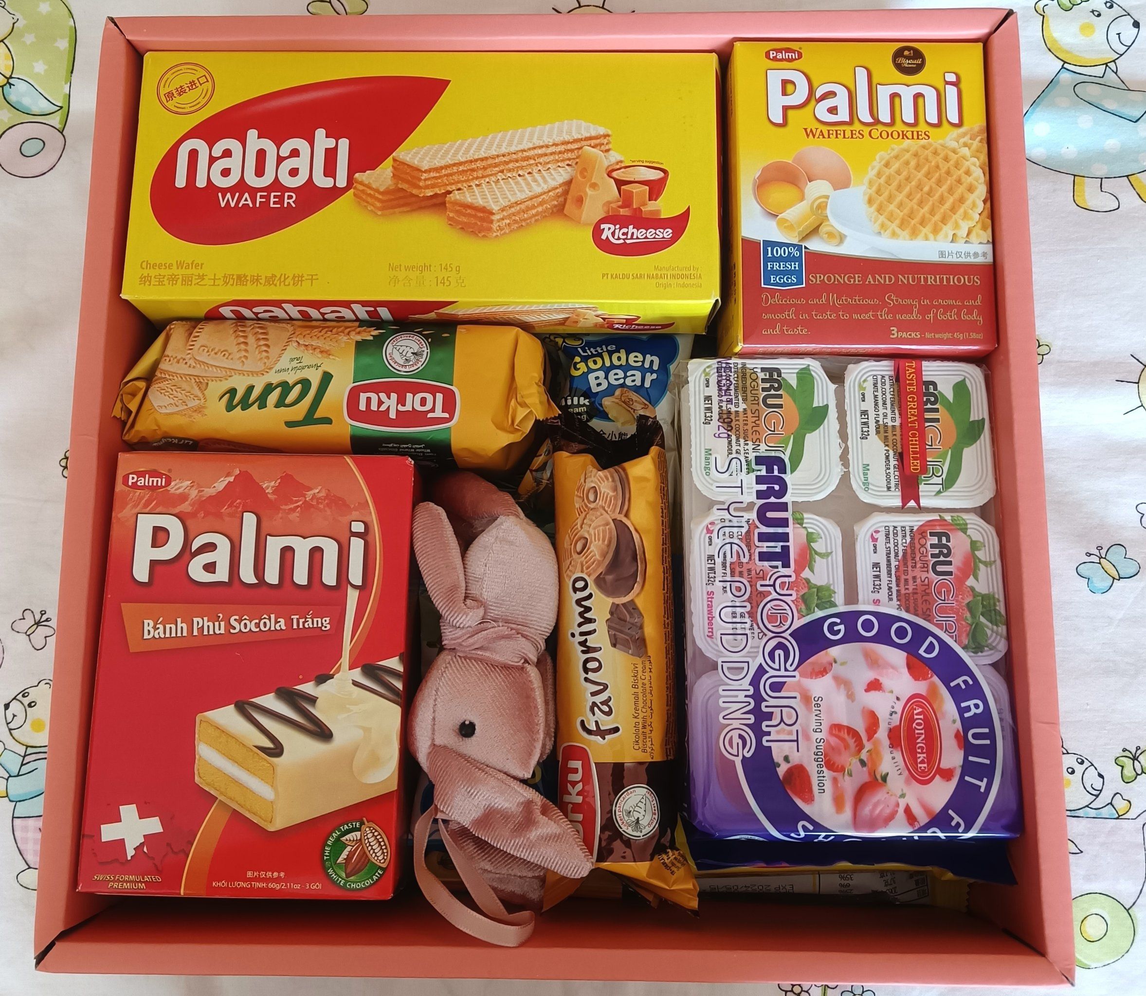 进口零食大礼盒[礼物]
爱请客果冻