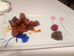 铁板香煎牛肉粒-肆月河豚·新淮扬(金融街店)