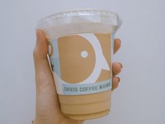 海盐焦糖拿铁-Oasis coffee燕谷咖啡(公信店)