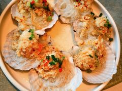 蒜蓉粉丝蒸大元贝-79号渔船海鲜饭店(总店)