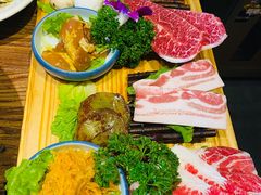 -明洞阿姨·韩式酱蟹烤肉·创意料理(三元桥店)