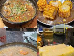 -何妹湿辣牛肉·粤式烧烤砂煲(桂雅路店)