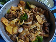 -尕有炕锅烤羊肉