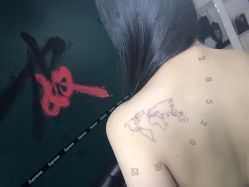 世界地图-PinooTattoo皮奴刺青纹身设计总部