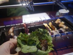 苏尼特精品羊肉炒饭-三个蒙古大叔羊肉串(大宁店)