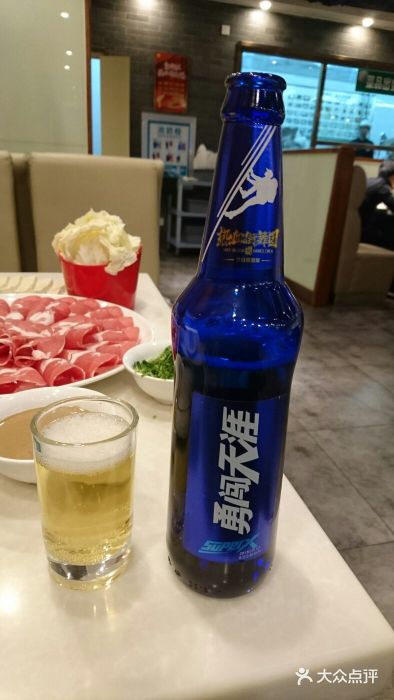 北京陽坊勝利涮羊肉(崇禮店)新款雪花啤酒圖片