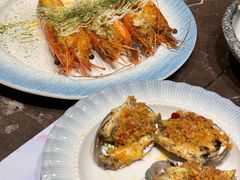 柠檬汁煎黑虎虾-春田小幸铁板烧(忠义街店)
