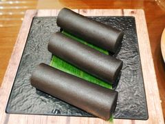 香滑黑芝麻卷-喜喜酒家·纯手工点心·粤菜