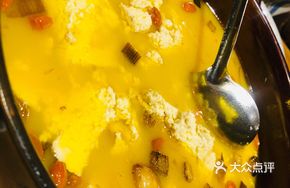 Stone-ground Chicken Soup with Old Tofu