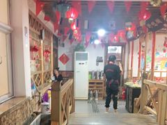 大堂-缘福乡村铁锅炖民宿(八达岭店)