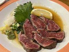 煎牛肉刺身-BISTROFIORE美伊娜(伊犁南路店)