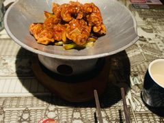 蒜香蜜汁排骨-绿茶餐厅(昌平悦荟店)