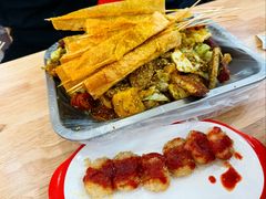 炸串拼盘-二钢串叔麻辣烫(华龙大厦店)