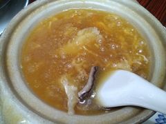 海参花胶砂锅鱼翅-添發碗仔翅美食