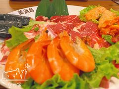 烤肉拼盘-美洲岛烤肉自助餐厅