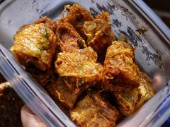 潮汕手卷炸裸肉-潮十三潮汕砂锅粥(高新四路大都荟店)