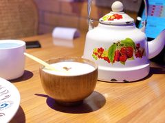 自制有机酸奶-胖老汉椒麻鸡清真新疆菜(西御街店)