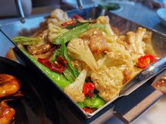 干煸有机花菜-川堂风·跷脚牛肉·乐山爆炒(中建乐荟天地店)