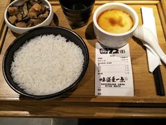 香菇滑鸡饭VS香滑蒸水蛋-72街红烧排骨饭(海珠丽影广场店)