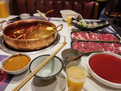 手捶生牛肉丸-牛村来人潮汕牛肉火锅(西单店)