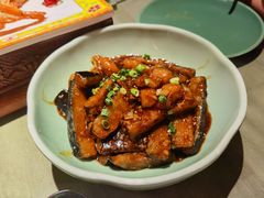 鳕鱼酱烧茄子-那家小馆•北京菜•烤鸭(中关村店)