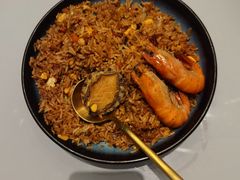 泰式酸辣酱海鲜炒饭-甜阿姨·天台花园私房菜(万松园店)