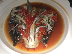 老坛剁椒蒸鲜活鱼头-北方家宴(番禺永旺店)