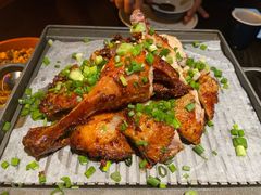 绿茶葱香烤鸡-绿茶餐厅(深圳龙华天虹购物中心店)