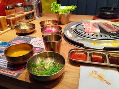 甜玉米粒和鸡蛋圈-首尔朴宝·炭火烤肉(五角场店)