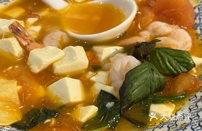 Tomato Shrimp Soft Tofu