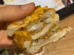 脏脏芝士鳕鱼鸡腿堡-肯德基(中鼎大厦店)