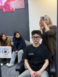 -藤野造型专业烫染接发