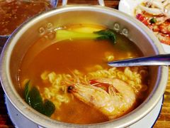 小锅辛拉面-马路牙子地桌烤肉(工体店)