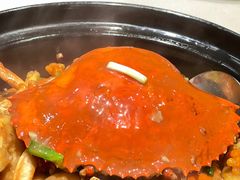 黄金膏蟹焗走地鸡-皇朝会.经典传统粤菜(外滩店)