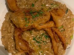 软壳蟹黑蒜忌廉汁意大利饭-地中海休闲餐厅