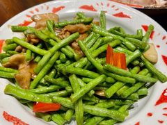 乡下虾酱炒豆角-广府乡下·饭庄(新港东路店)
